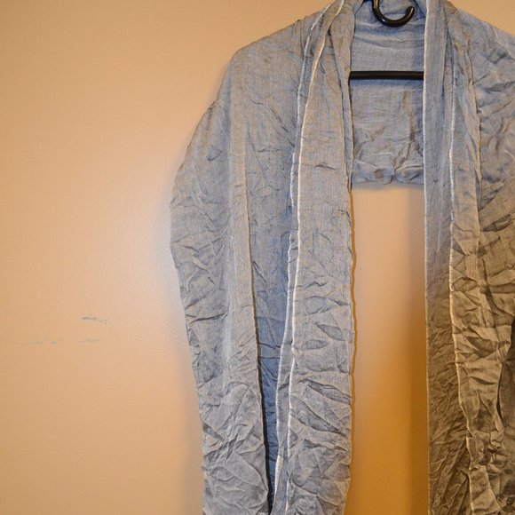 Calvin Klein Grey Scarf/Wrap - Picture 3 of 3